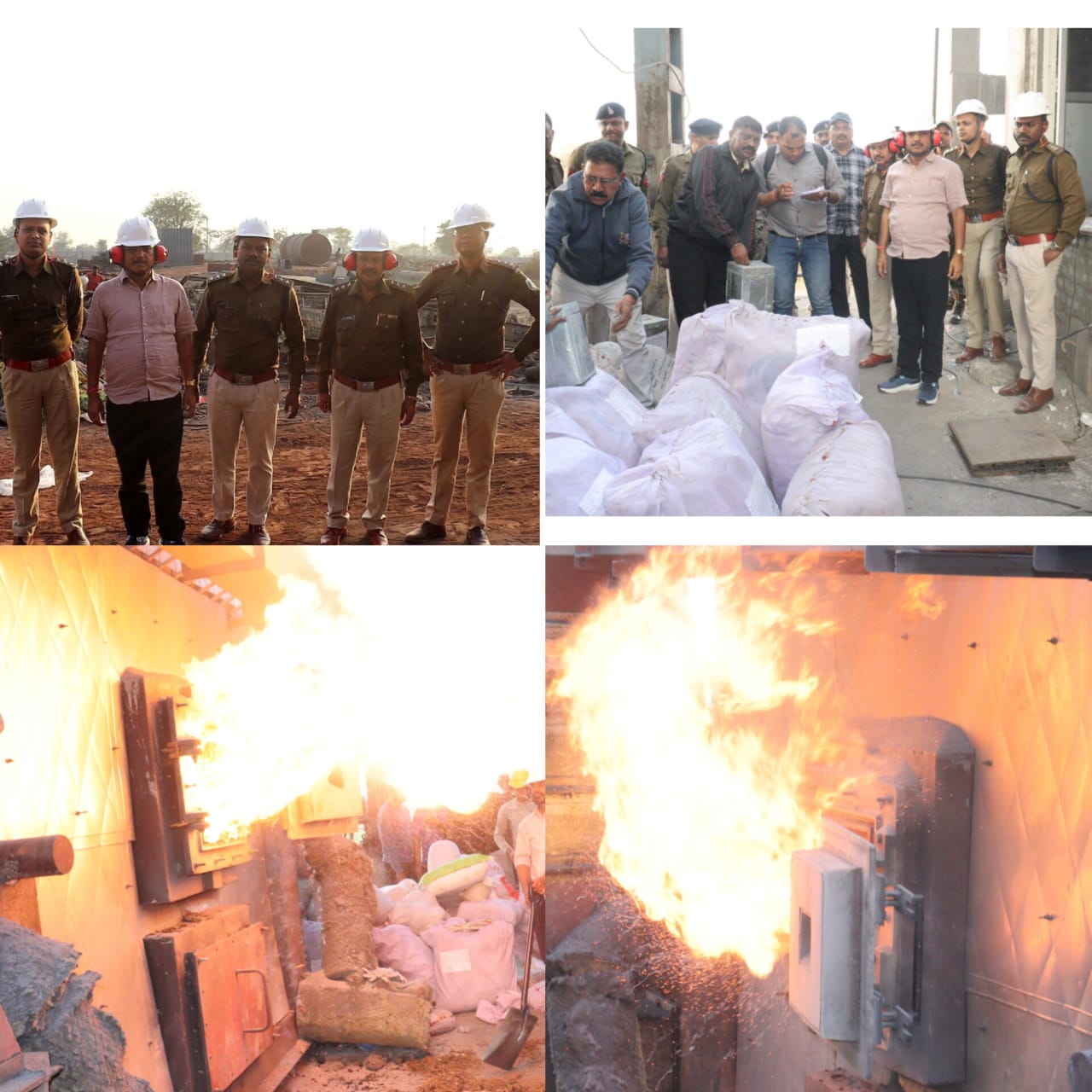 52 लाख 57 हजार से अधिक के मादक पदार्थो को किया गया विधिवत नष्टीकरण 