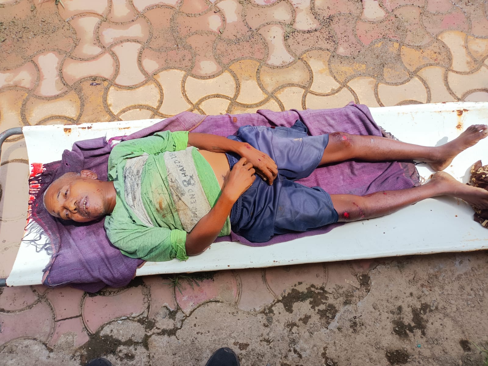 सड़क हादसे में ग्रामीण की मौत मर्ग कायम कर जांच में जुटी पुलिस 