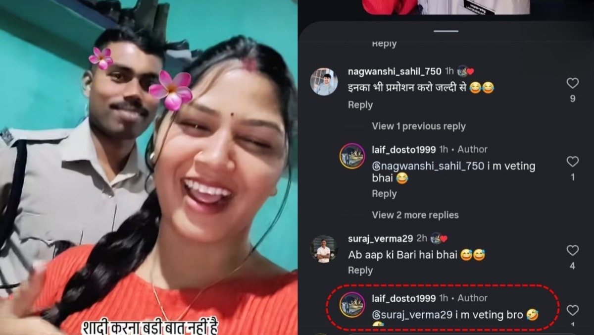 वर्दी में रील पर बवाल: बिलासपुर में आरक्षक का VIDEO वायरल, अधिकारियों को दी खुली चुनौती