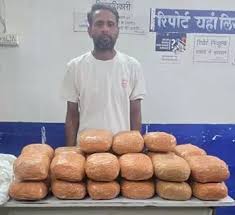 खरोरा में 4 लाख का गांजा जब्त,आरोपी गिरफ्तार 