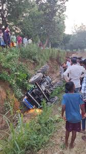 रायगढ़ जिले में ट्रैक्टर पलटने से चालक की दबकर मौत 