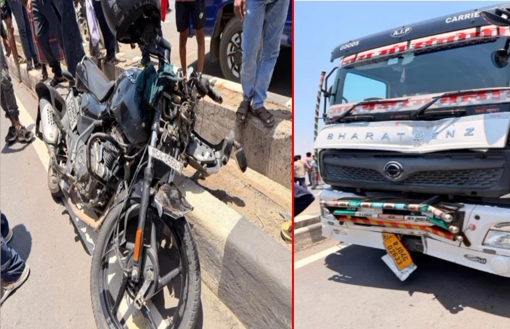 महासमुंद: NH-53 पर ट्रक की टक्कर से पुलिस हवलदार की दर्दनाक मौत, चालक फरार