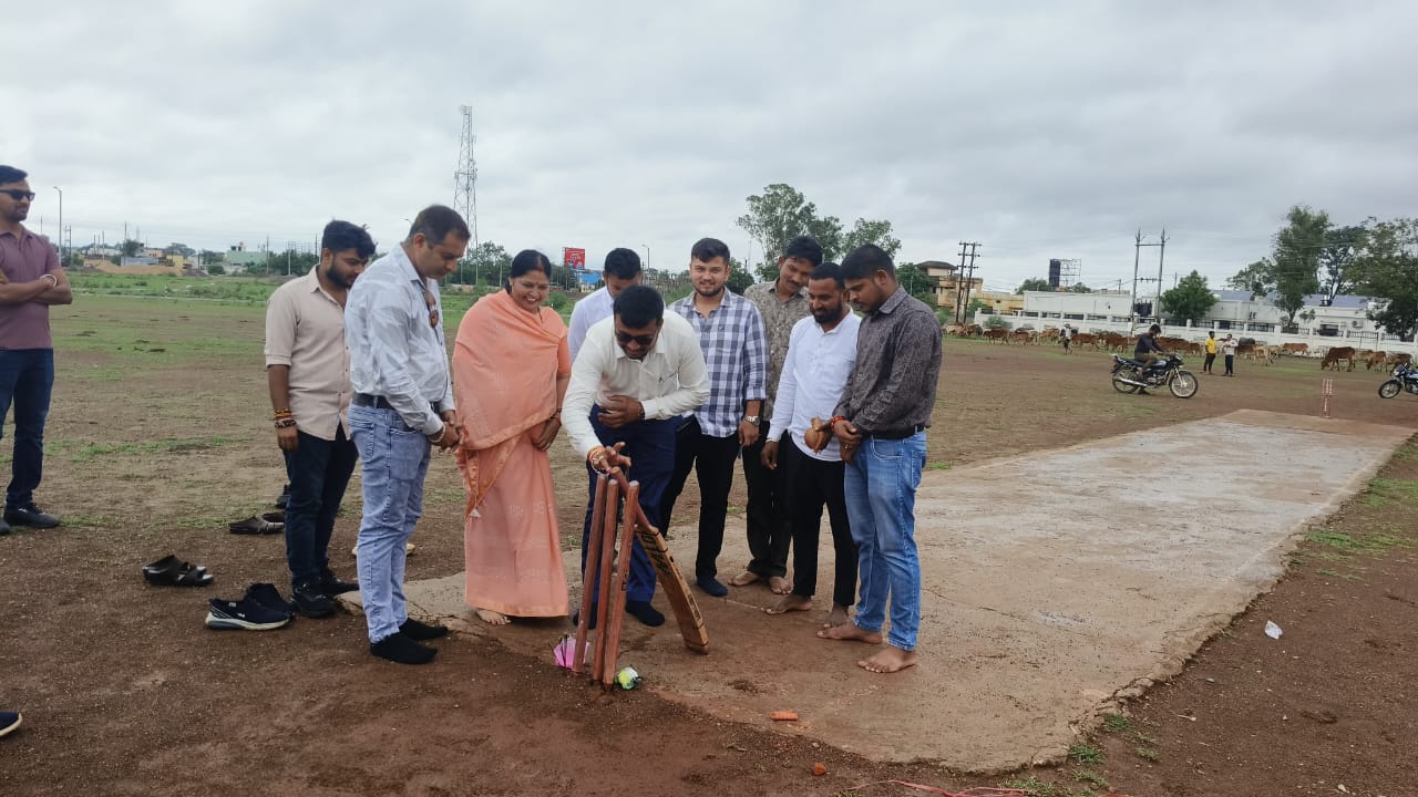 पाटन नगर पंचायत में प्रारंभ हुई 5 दिवसीय ग्रामीण टेनिस बॉल क्रिकेट प्रतियोगिता
