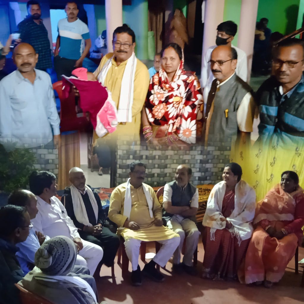 तेन्दुटोला मे विधायक जन्मोत्सव कार्यक्रम मे शामिल हुए