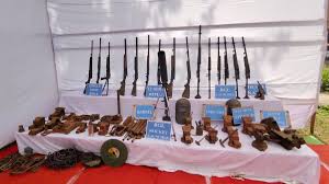 सुरक्षाबलों द्वारा नक्सलियों की ऑर्डिनेंस फैक्ट्री किया गया ध्वस्त
