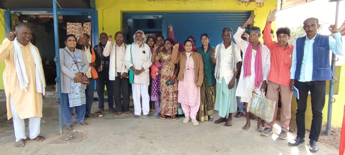 पीपरछेड़ी में एकता परिषद जन संगठन की महत्वपूर्ण बैठक संपन्न