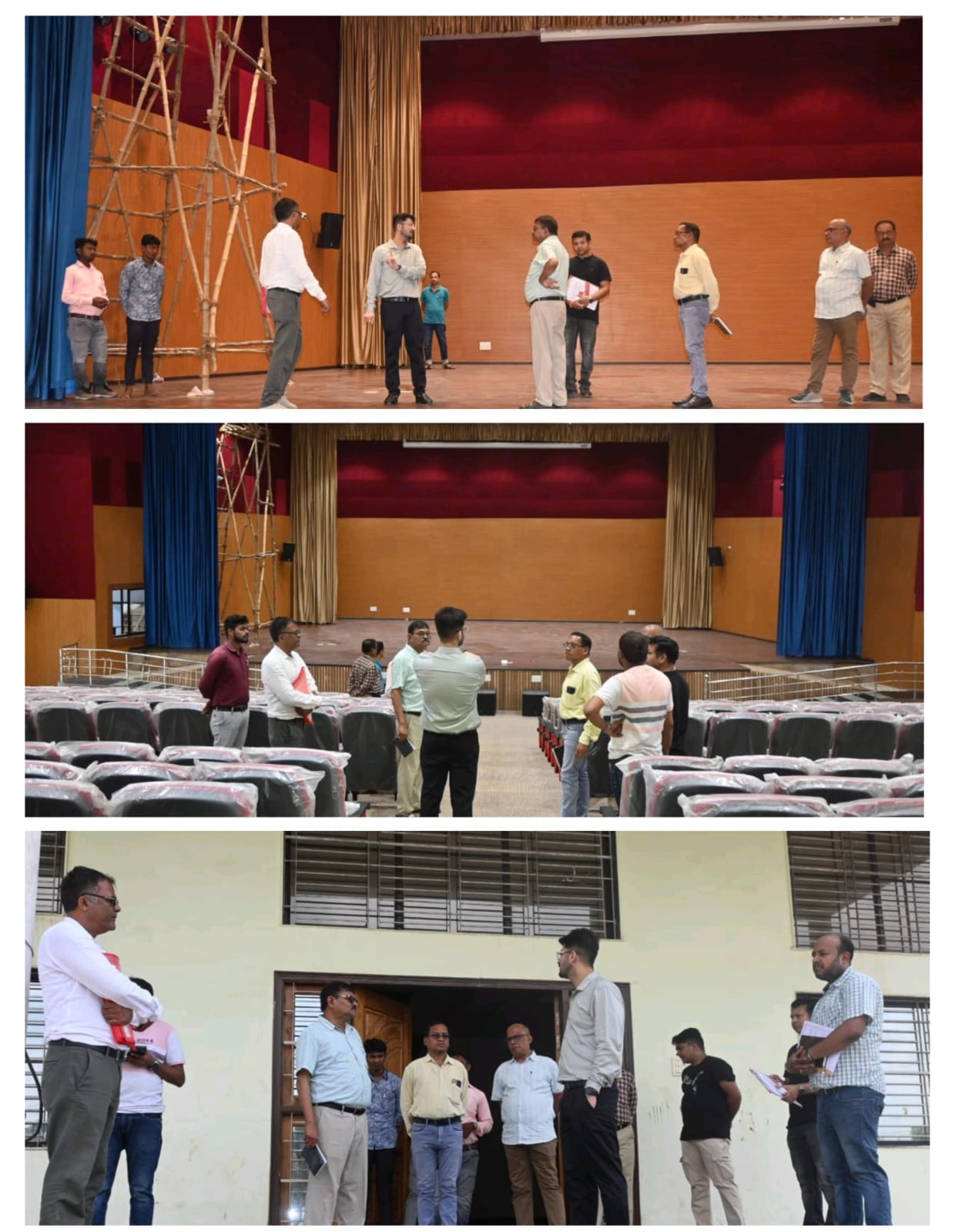 1000 सीटर अत्याधुनिक आडिटोरियम की सौगात जल्द ही,कलेक्टर ने निरीक्षण कर लिया जायजा