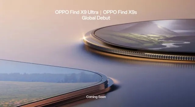 Oppo Find X9 Ultra के साथ Oppo Find X9s भी होगा ग्लोबल लॉन्च, डिजाइन आया सामने