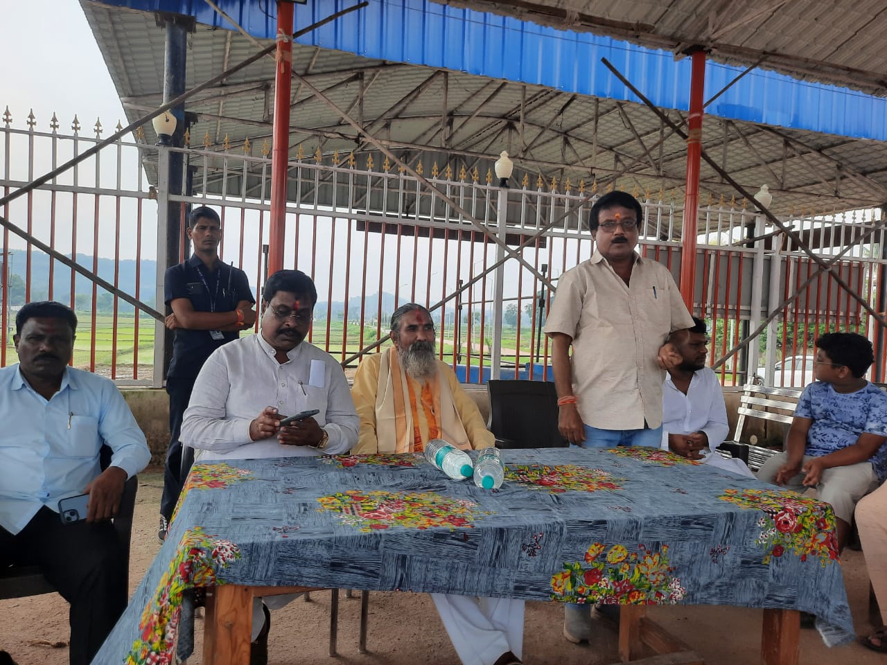 कर्णेश्वर धाम में निरंतर विकास होंगे :भोजराज नाग