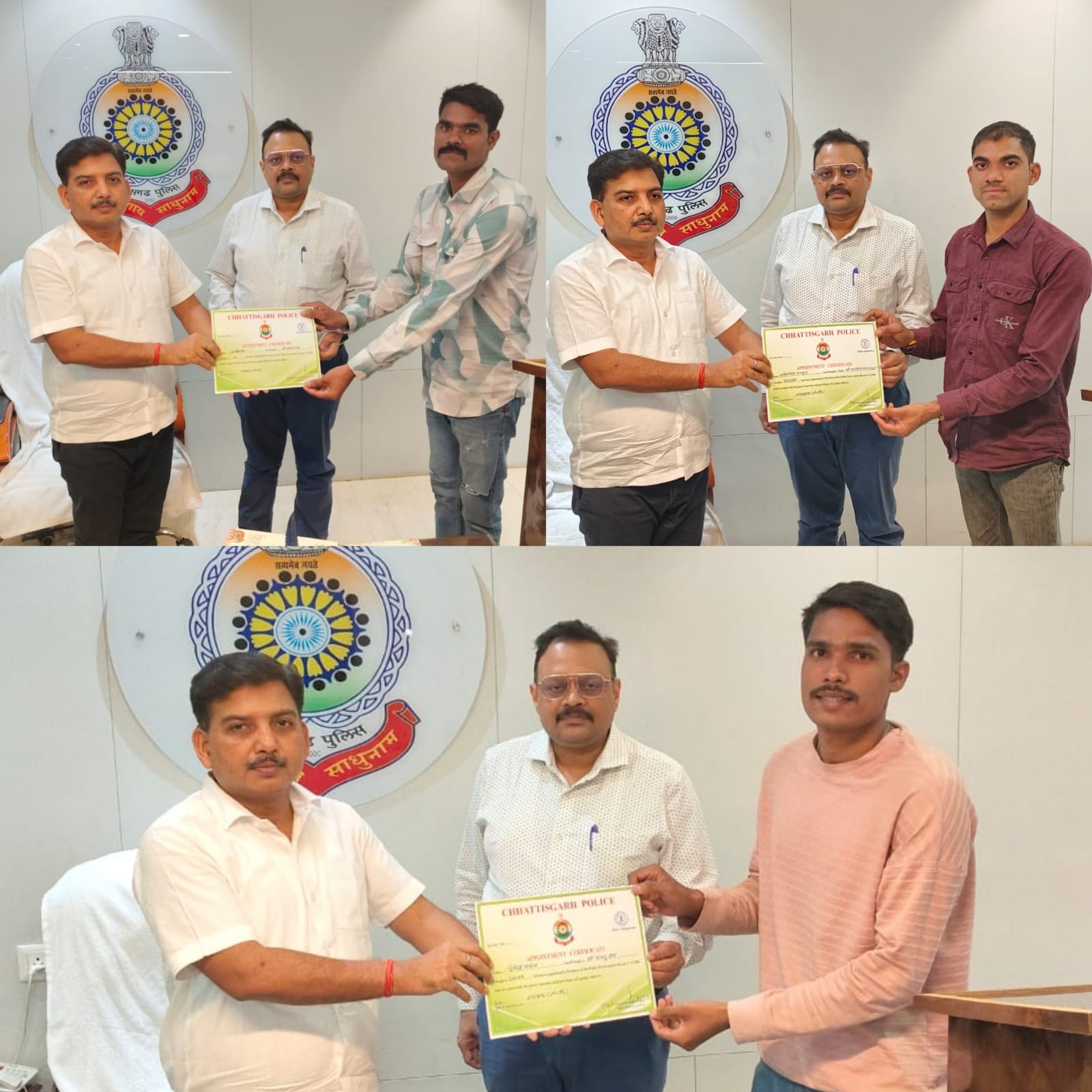 बेमेतरा में नए आरक्षकों को नियुक्ति आदेश, DIG Ramakrishna Sahu ने दिया मार्गदर्शन