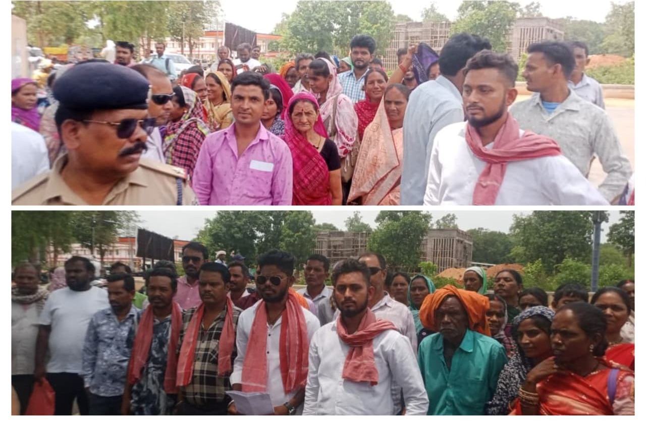 
आवास 2.0 पात्रता सूची में नाम कटने से जनता में भरी नाराजगी, जोहार छत्तीसगढ़ पार्टी के अगुवाई में ग्रामीणों ने कलेक्टर कार्यालय का किया घेराव