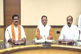 मुख्यमंत्री विष्णु देव साय कैबिनेट की बैठक 17 जनवरी को