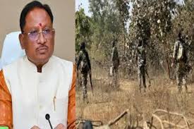 मुख्यमंत्री विष्णुदेव साय ने माओवादी हिंसा की घटना में जवानों की शहादत को नमन किया
