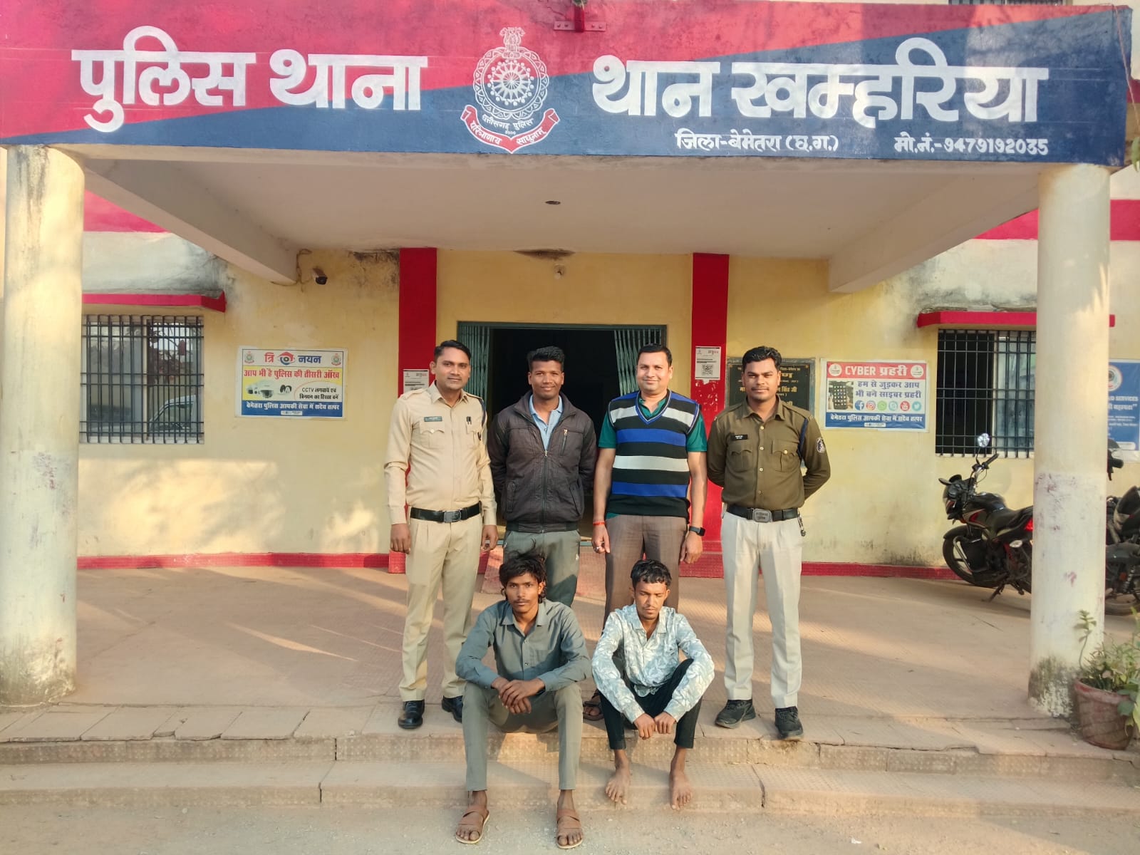 पुरानी रंजिश की बातों को लेकर हत्या करने की नियत से प्राण घातक हमला कर गंभीर चोट पहुंचाने के मामले में 02 आरोपी गिरफ्तार