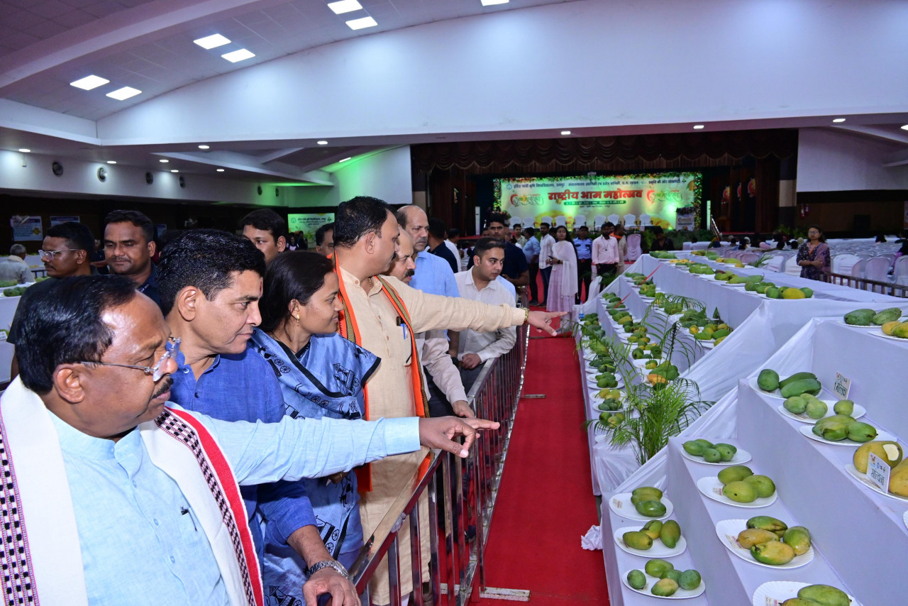 राष्ट्रीय आम महोत्सव से आम उत्पादन के लिए प्रेरित होंगे छत्तीसगढ़ के किसान : कृषि मंत्री नेताम