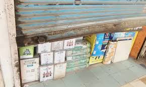 भिलाई के रिसाली में अज्ञात चोरों ने बोला धावा,शटर तोड़कर ट्रेडर्स दुकान में चोरी