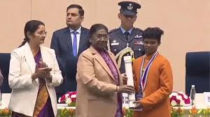 संघर्ष से स्वर्णिम सफलता तक: योगिता मण्डावी ने जूडो में रचा राष्ट्रीय इतिहास,प्रधानमंत्री राष्ट्रीय बाल पुरस्कार से हुई सम्मानित