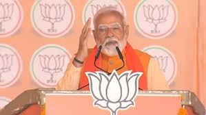 पीएम मोदी ने चुनावी सभा को किया संबोधित,AAP सरकार पर साधा निशाना कहा -वोटिंग से पहले झाड़ू के तिनके बिखरे 