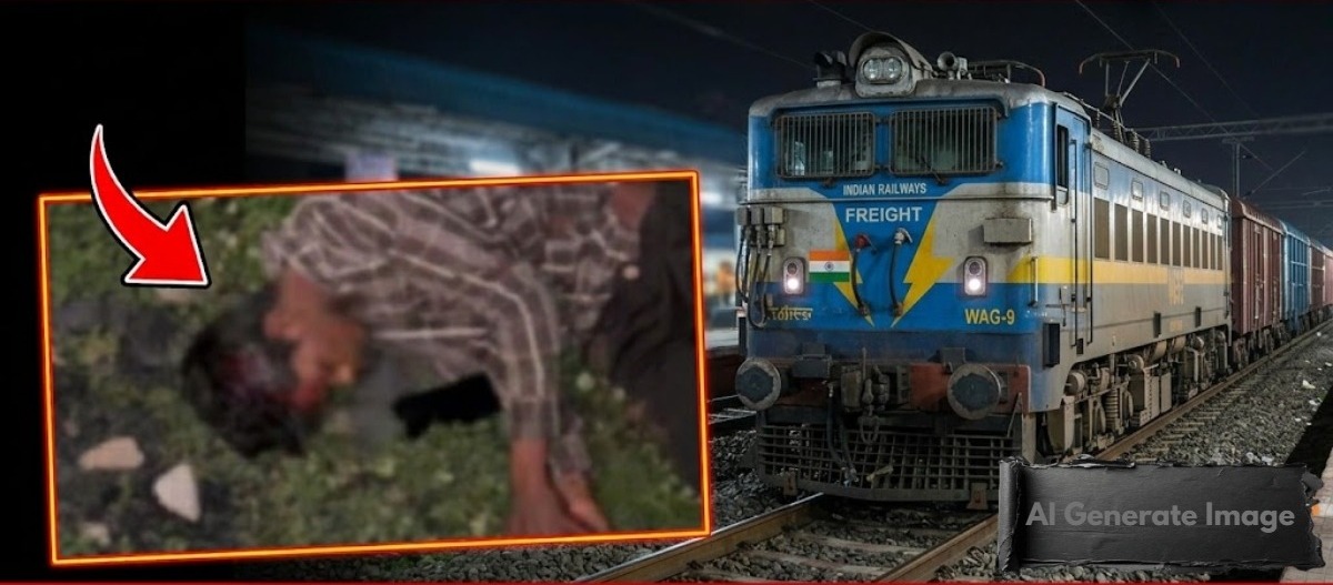 सावधान! मोबाइल पर बात करते हुए रेलवे ट्रैक पार करना पड़ा भारी, कोरबा में बड़ा हादसा