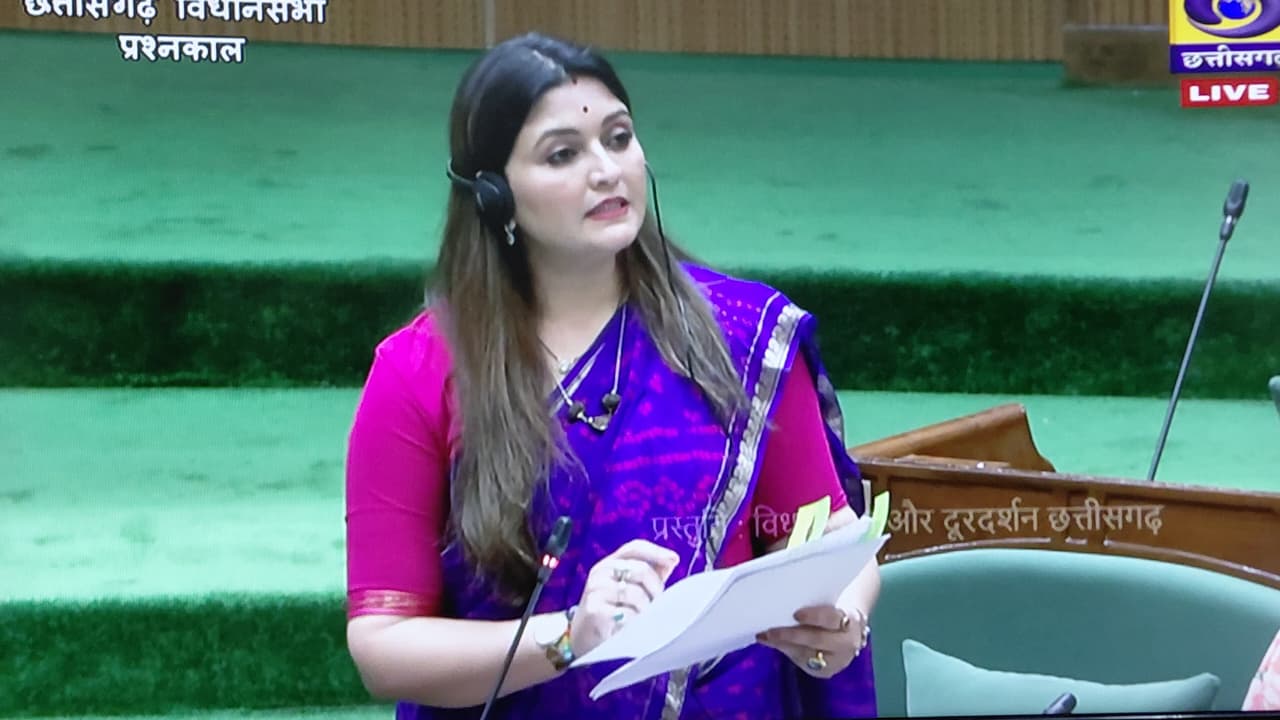 विधायक भावना बोहरा ने विधानसभा में वन अधिकार पट्टा वितरण में हो रहे विलंब के विषय में किया सदन का ध्यानाकर्षण