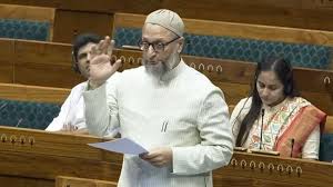  संसद में असदुद्दीन ओवैसी ने मजहबी पाबंदियों पर उठाए सवाल?