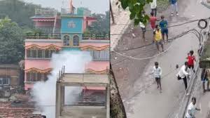 बीजेपी नेता अर्जुन सिंह के घर पर हमला