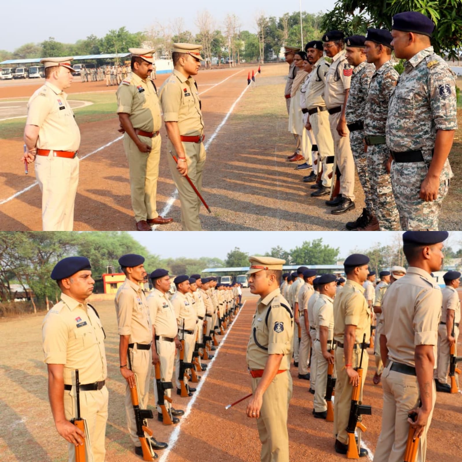 उत्कृष्ट टर्नआउट वाले अधिकारी-कर्मचारी सम्मानित, अनुशासन एवं दक्षता पर दिया गया विशेष बल