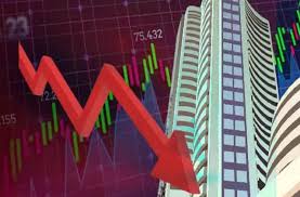 RBI नीति के बाद बाजार में गिरावट, सेंसेक्स 280 अंक टूटा
