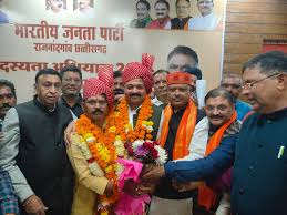 राजनांदगांव में कोमल सिंह राजपूत बने BJP जिलाध्यक्ष