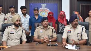 शेयर मार्केट में निवेश के नाम पर करोड़ो के ठगी करने वाले पांच आरोपी गिरफ्तार