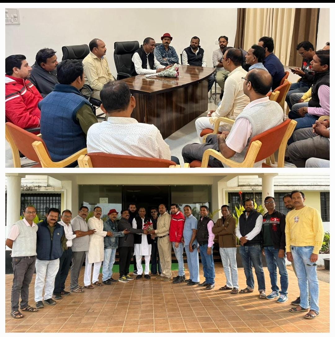 शिक्षक संघ ने विधायक जनक ध्रुव से मुलाकात कर अपनी समस्याओं से कराया अवगत 