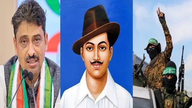 कांग्रेस सांसद के विवादित बोल, शहीद भगत सिंह से की हमास की तुलना