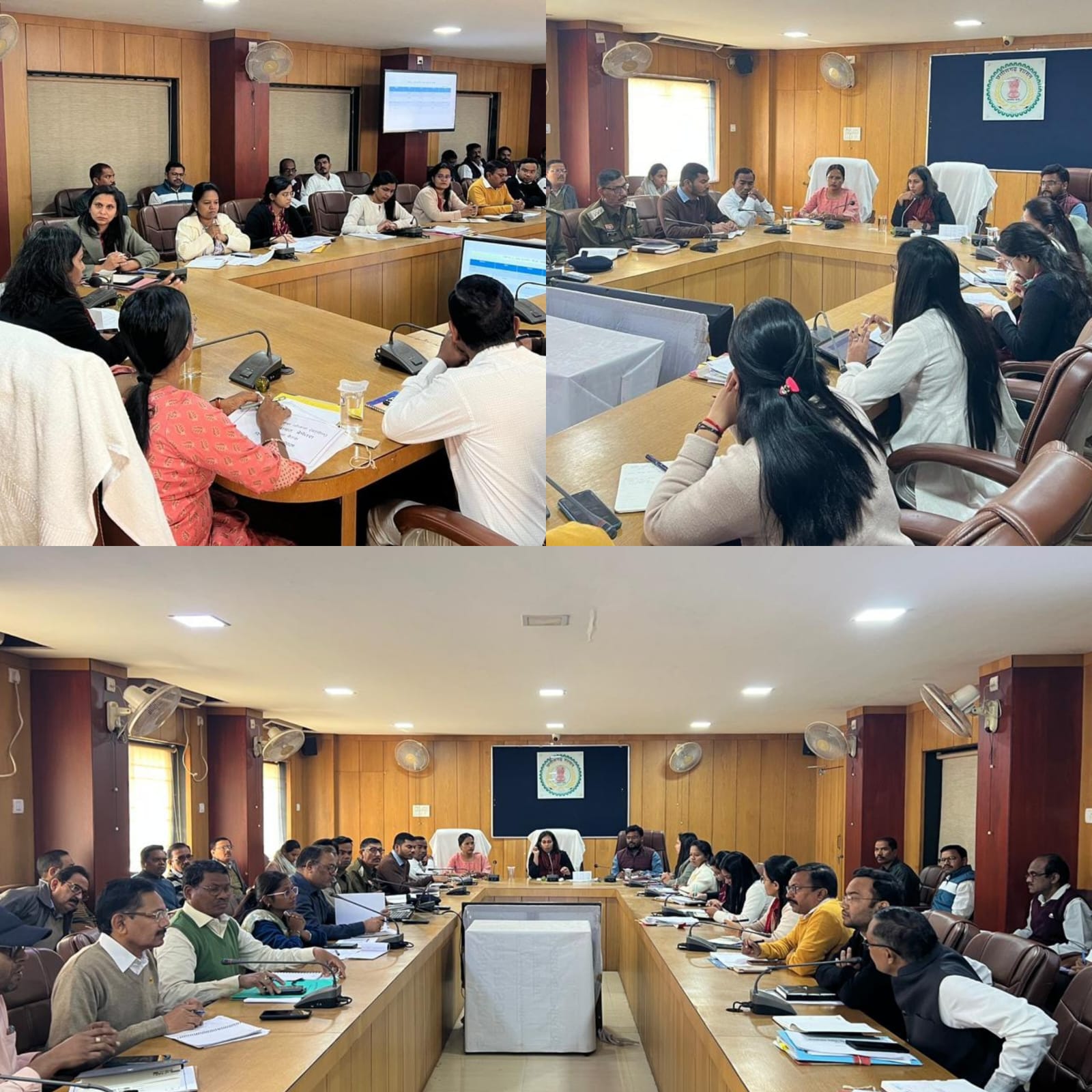 कलेक्टर ममगाई की अध्यक्षता मे समय सीमा कि बैठक आयोजित,प्रकरणों के त्वरित एवं गुणात्मक निराकरण के निर्देश