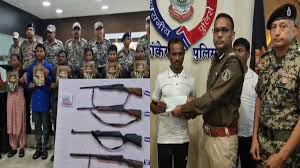 एक बार फिर नक्सली संगठनों को लगा करारा झटका, गढ़चिरौली से कांकेर तक 15 इनामी नक्सलियों ने डाले हथियार