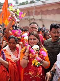 विधायक भावना बोहरा ने अमरकंटक से शुरू किया कांवड़ यात्रा 