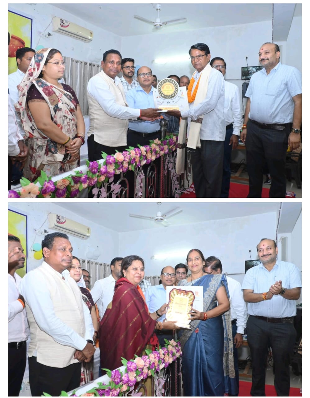 जिला स्तरीय शिक्षक सम्मान समारोह सम्पन्न,उत्कृष्ट कार्य करने वाले 66 शिक्षकों को शॉल, श्रीफल और प्रशस्ति पत्र से किया गया सम्मानित