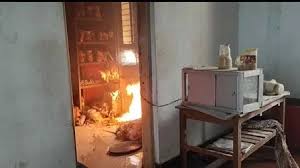 बड़ा हादसा टला :भिलाई स्थित स्वामी विवेकानंद तकनीकी विश्वविद्यालय के कैंटीन में आग