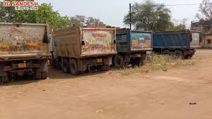 अवैध खनिज उत्खनन व परिवहन पर कार्रवाई, 11 वाहन जप्त