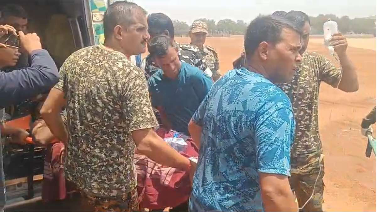 ITBP के जवान को लगी गोली, हालत नाजुक, एयर एंबुलेंस से लाया जा रहा रायपुर