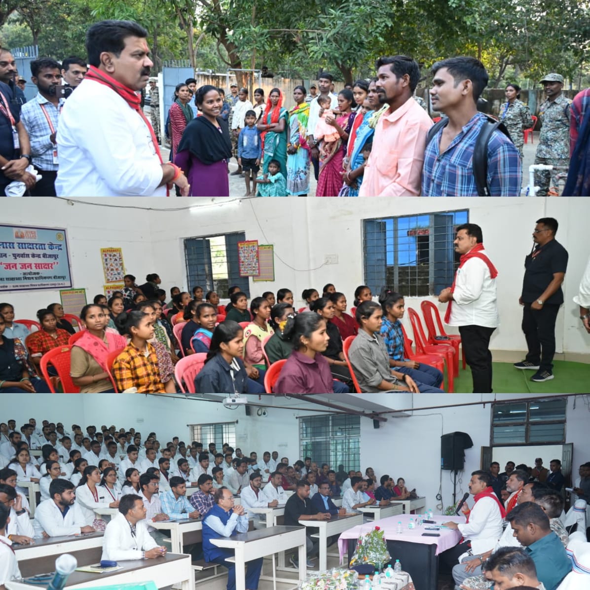 उपमुख्यमंत्री शर्मा ने पुनर्वास केंद्र में पुनर्वासित युवाओं से की आत्मीय भेंट,बुनियादी सुविधाओं की ली जानकारी