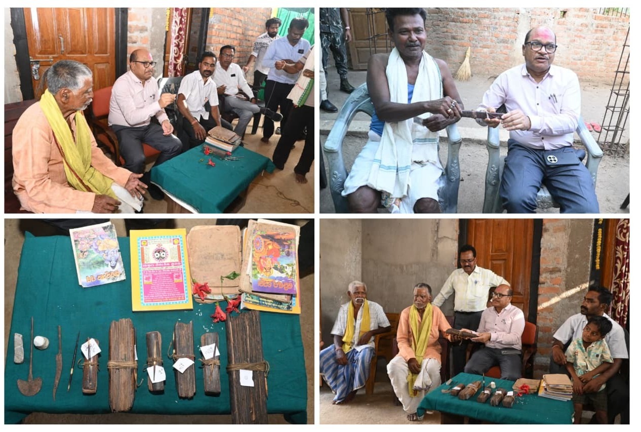 पांडुलिपि विरासत संरक्षण अभियान गरियाबंद में आई गति