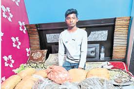 मोहब्बत में आशिक बना गांजा तस्कर,पुलिस ने आरोपी युवक को पकड़ा...मां-बेटी फरार 