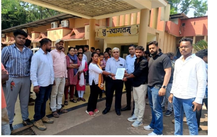 एनएमडीसी L1–L2 भर्ती परीक्षा जल्द कराने की मांग तेज, युवाओं ने अधिकारियों को सौंपा ज्ञापन