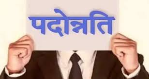 खाद्य ,औषधि विभाग में पदोन्नति 