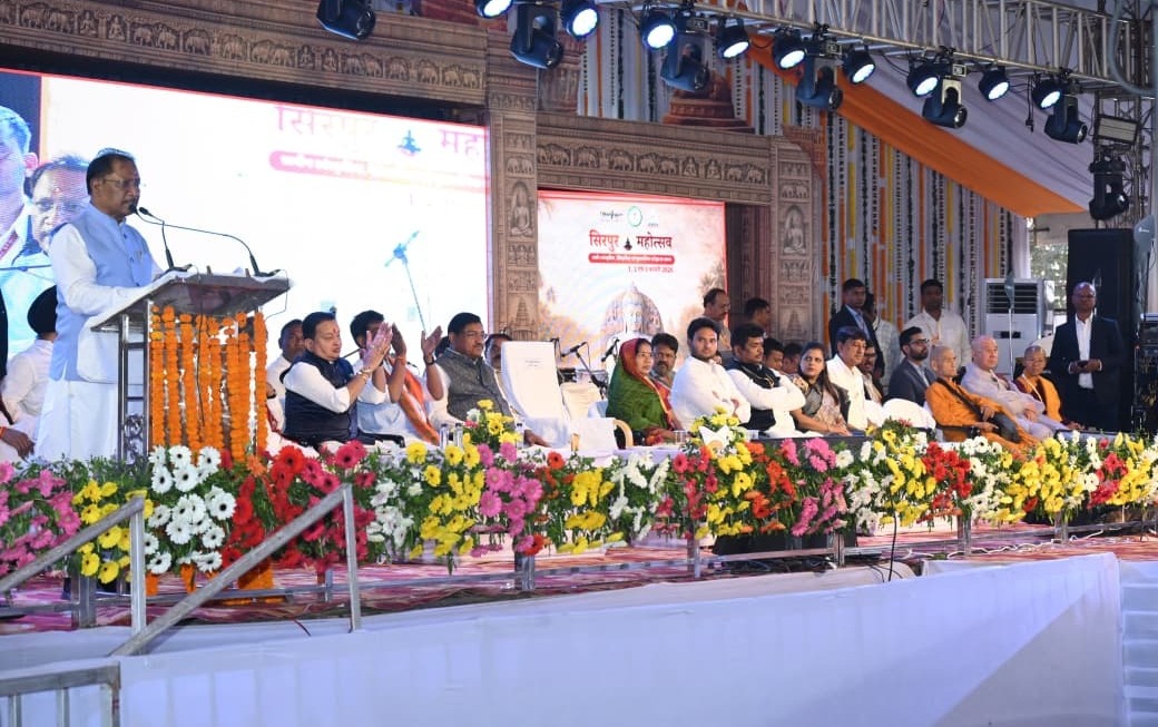 मुख्यमंत्री साय ने किया तीन दिवसीय सिरपुर महोत्सव का शुभारंभ