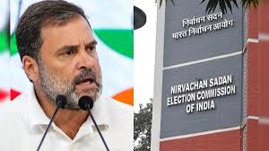 चुनाव आयोग ने राहुल गांधी को मिलने का दिया था न्योता, अब तक नहीं मिला जवाब..पत्र किया सार्वजनिक