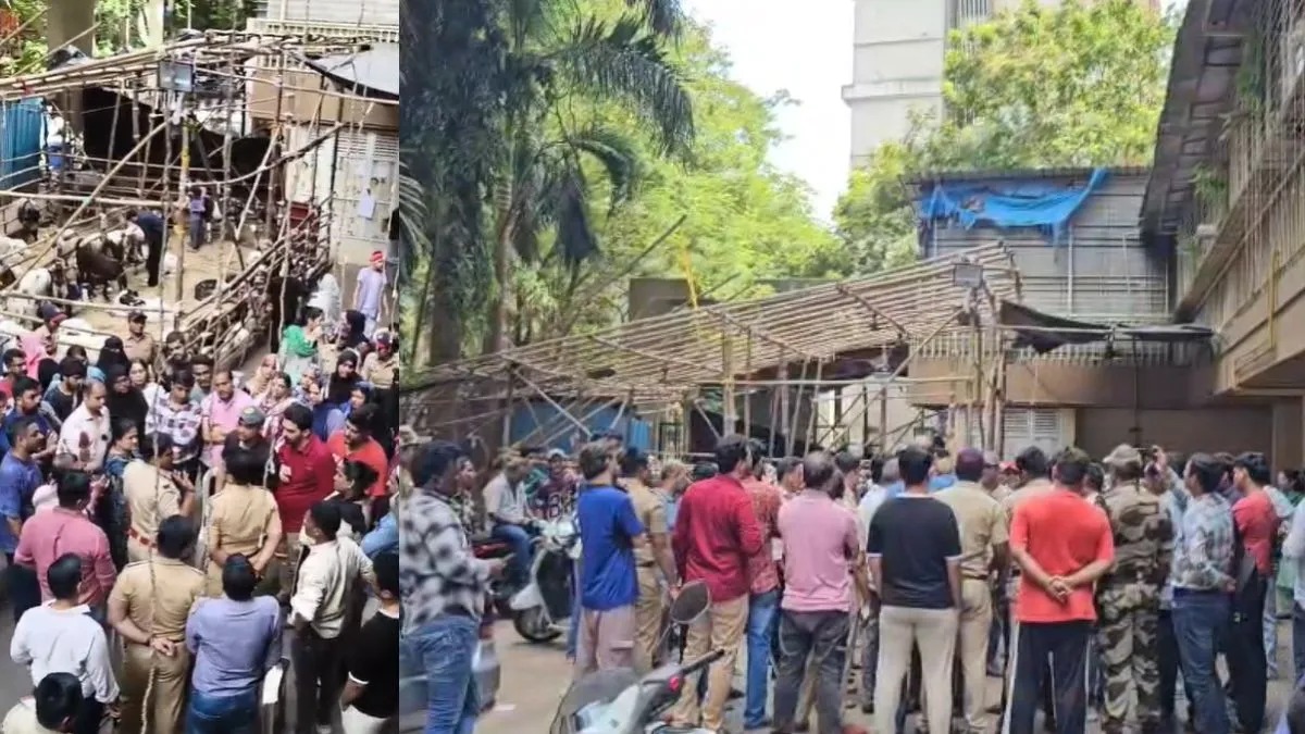 बकरीद से पहले मीरा रोड में बवाल: बकरों के शेड को लेकर विवाद, दो पक्ष आमने-सामने