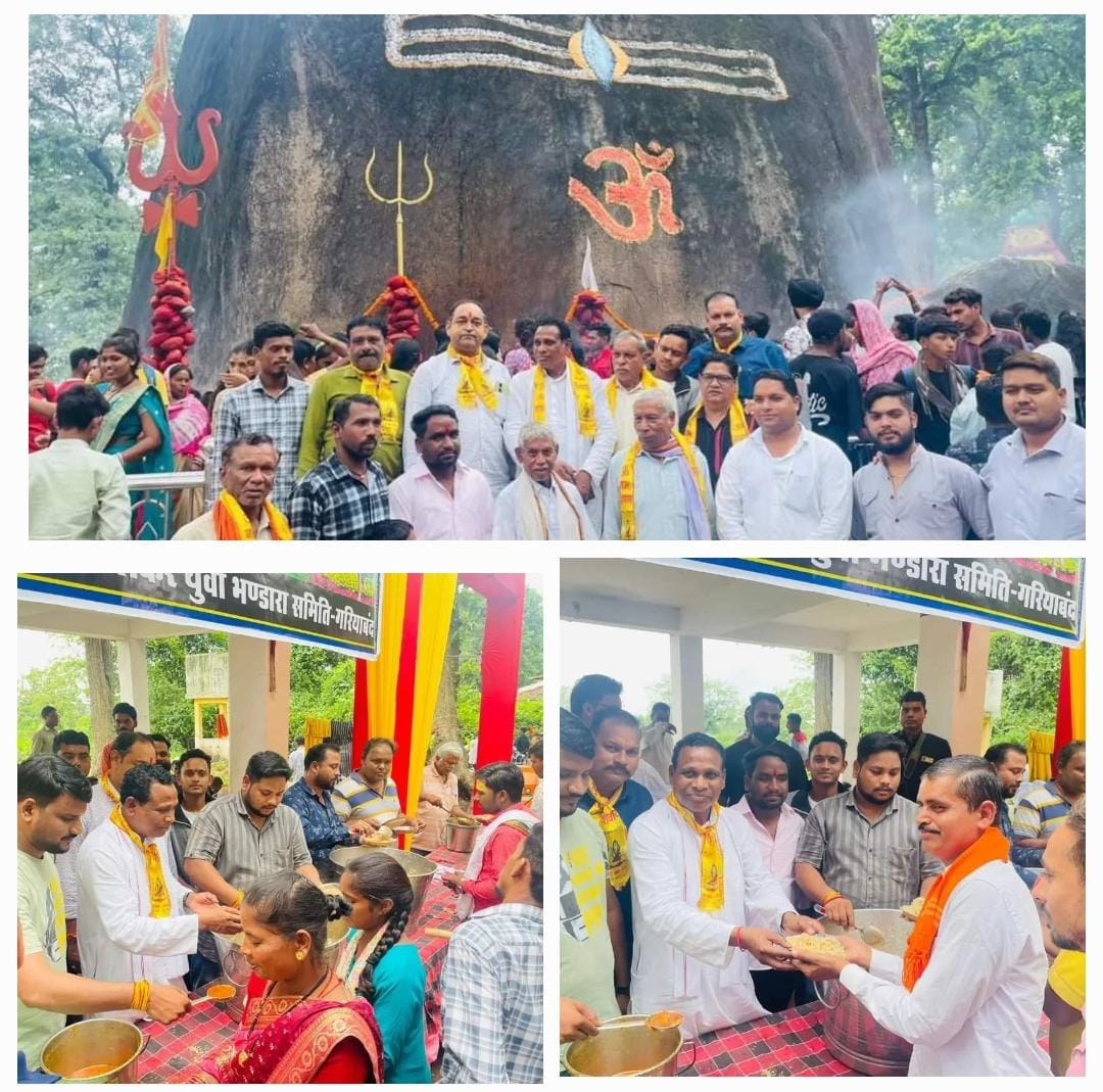विधायक जनक ध्रुव दर्शन पुजन हेतु पहुंचे भुतेश्वरनाथ महादेव 