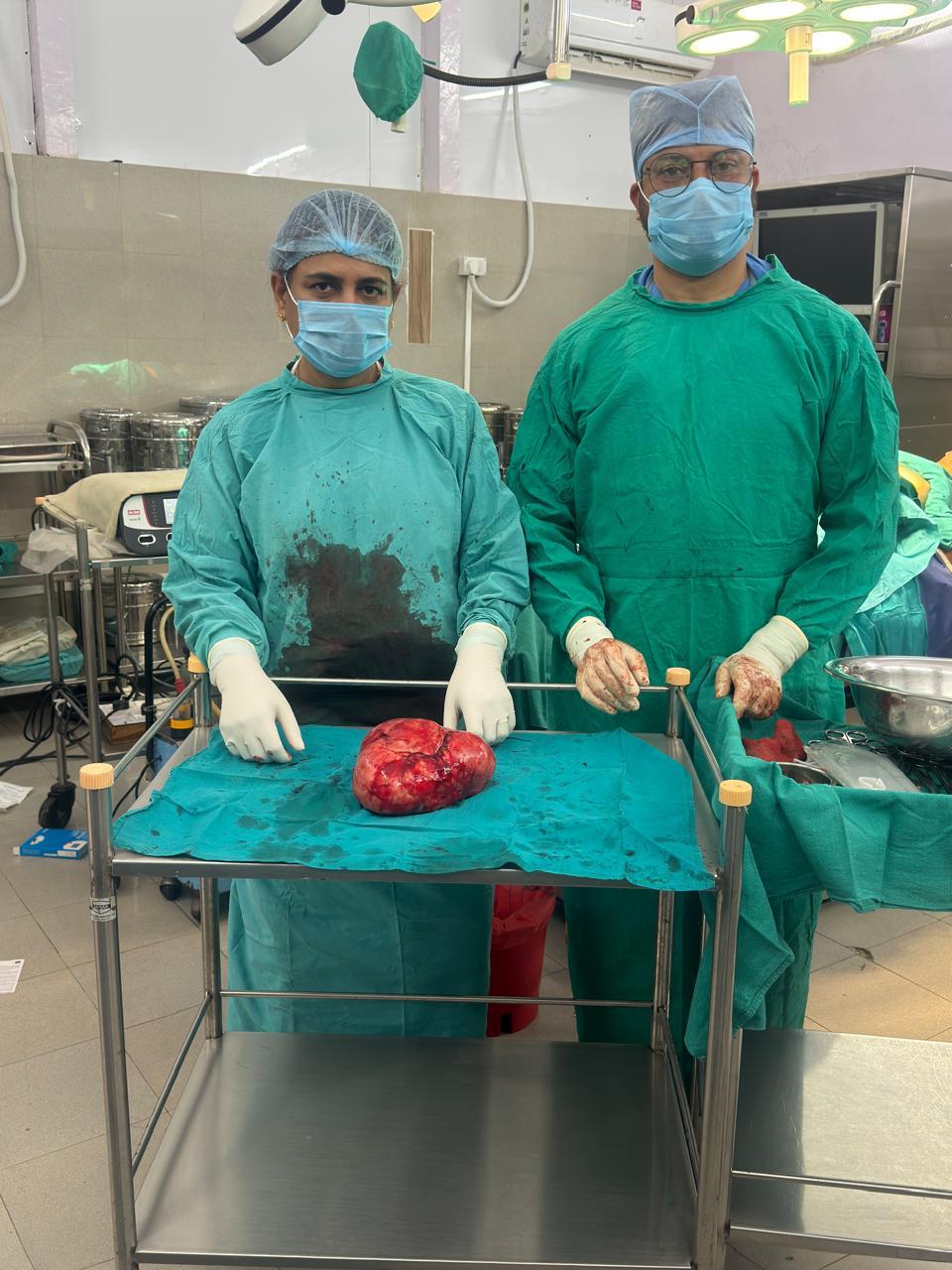 किरंदुल परियोजना अस्पताल में डॉक्टरों का कमाल, 4 किलो का ट्यूमर सफल ऑपरेशन से निकाला