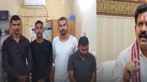 डकैती की कोशिश मामले में NSUI शहर अध्यक्ष समेत 5 गिरफ्तार,उपमुख्यमंत्री शर्मा ने कांग्रेस पर साधा निशाना 